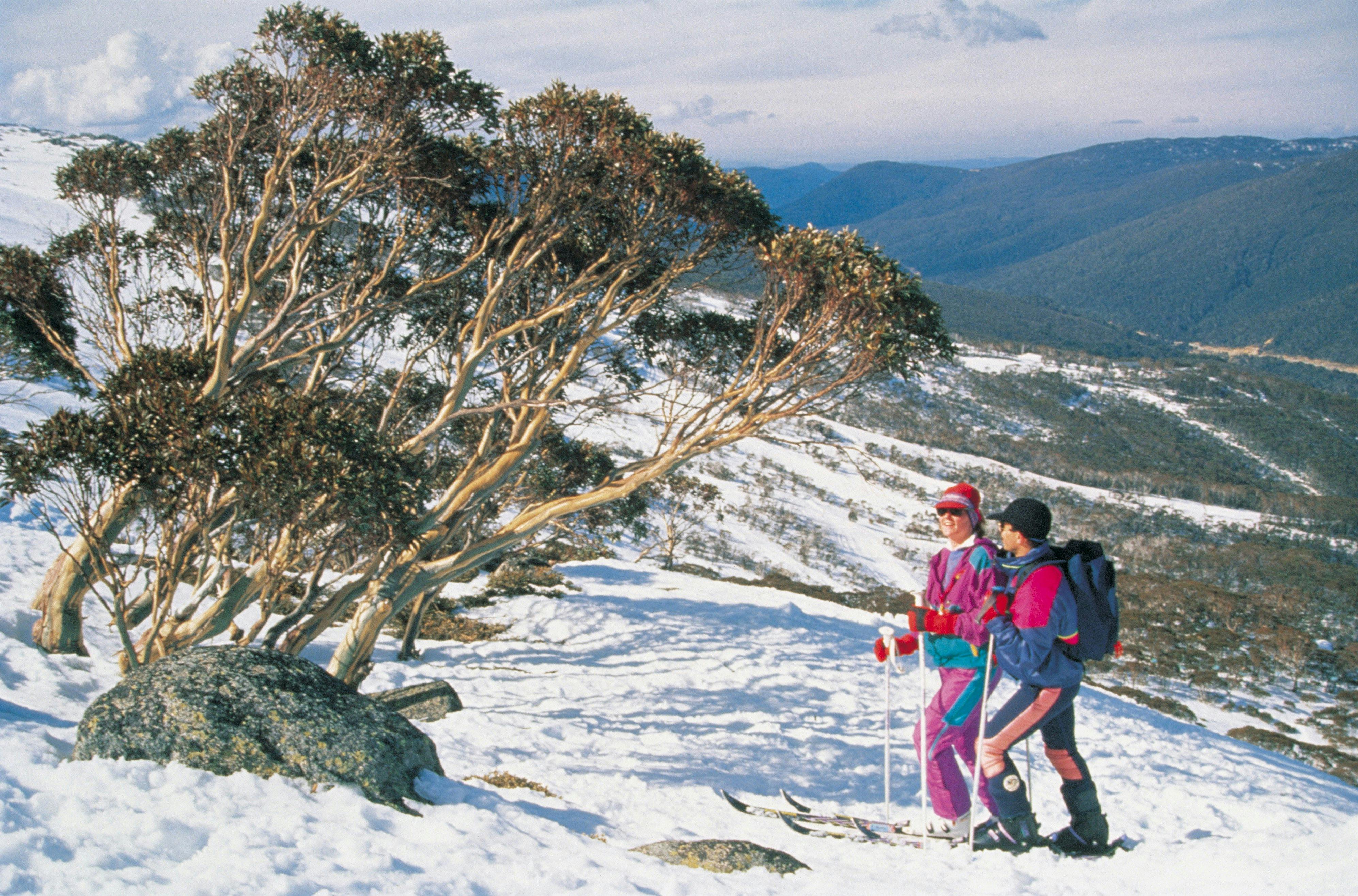 Skiing at Jindabyne