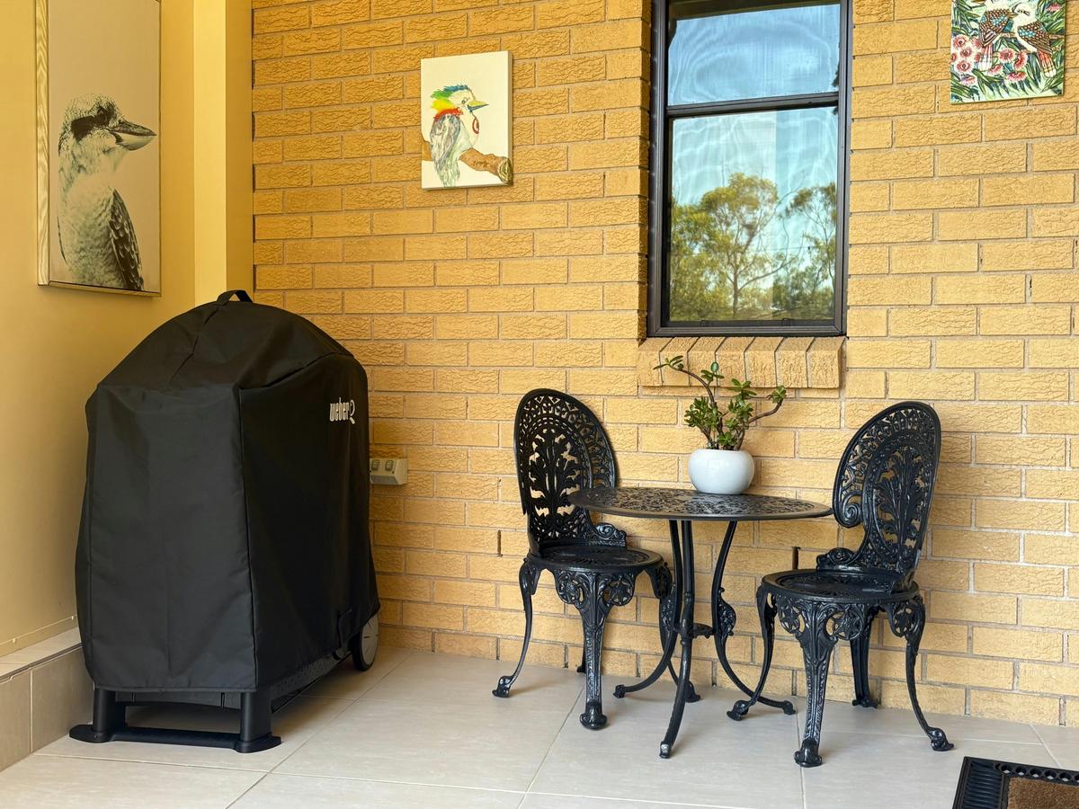 Downstairs Balcony & BBQ