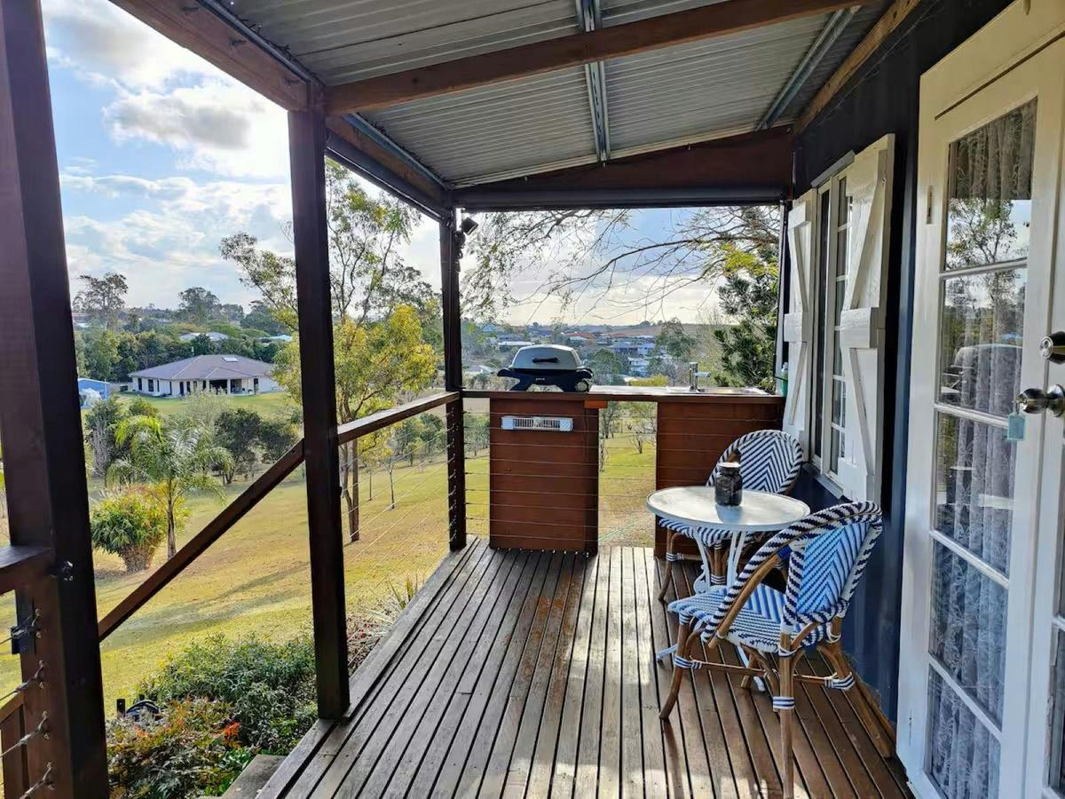 Deck with BBQ, outdoor dining, sink and fridge