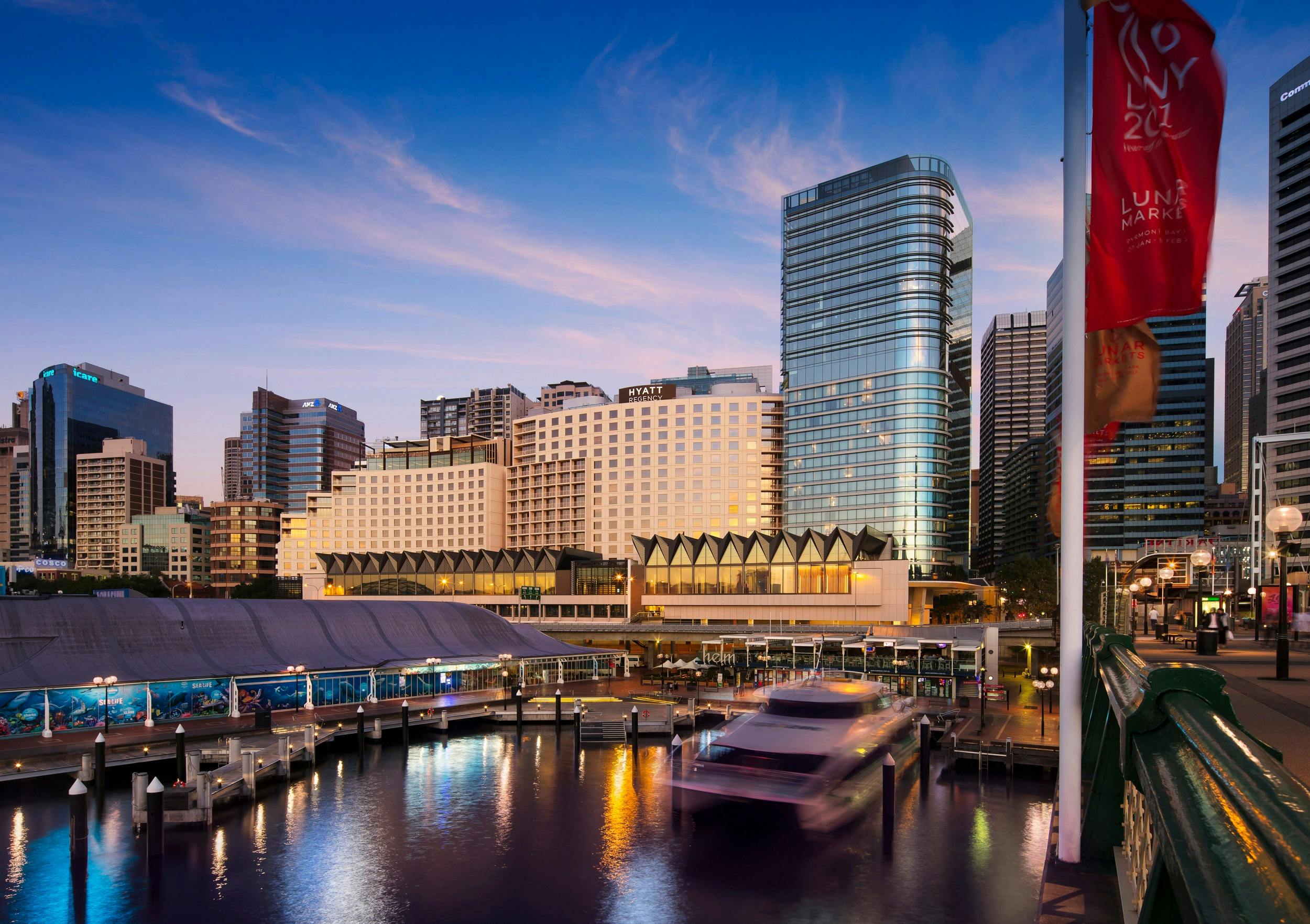 Hyatt Regency Sydney from Darling Harbour