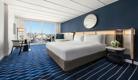 King Bed Harbour View with Balcony