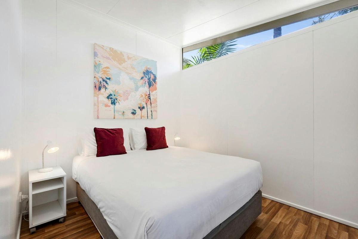 Ingenia Holidays Byron Bay 2 Bedroom Standard Cabin Bedroom