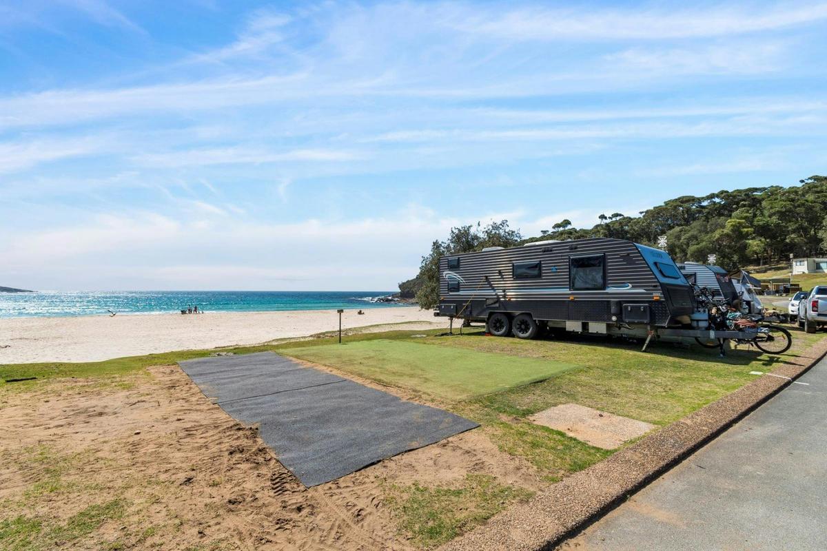 Beachfront Powered Site