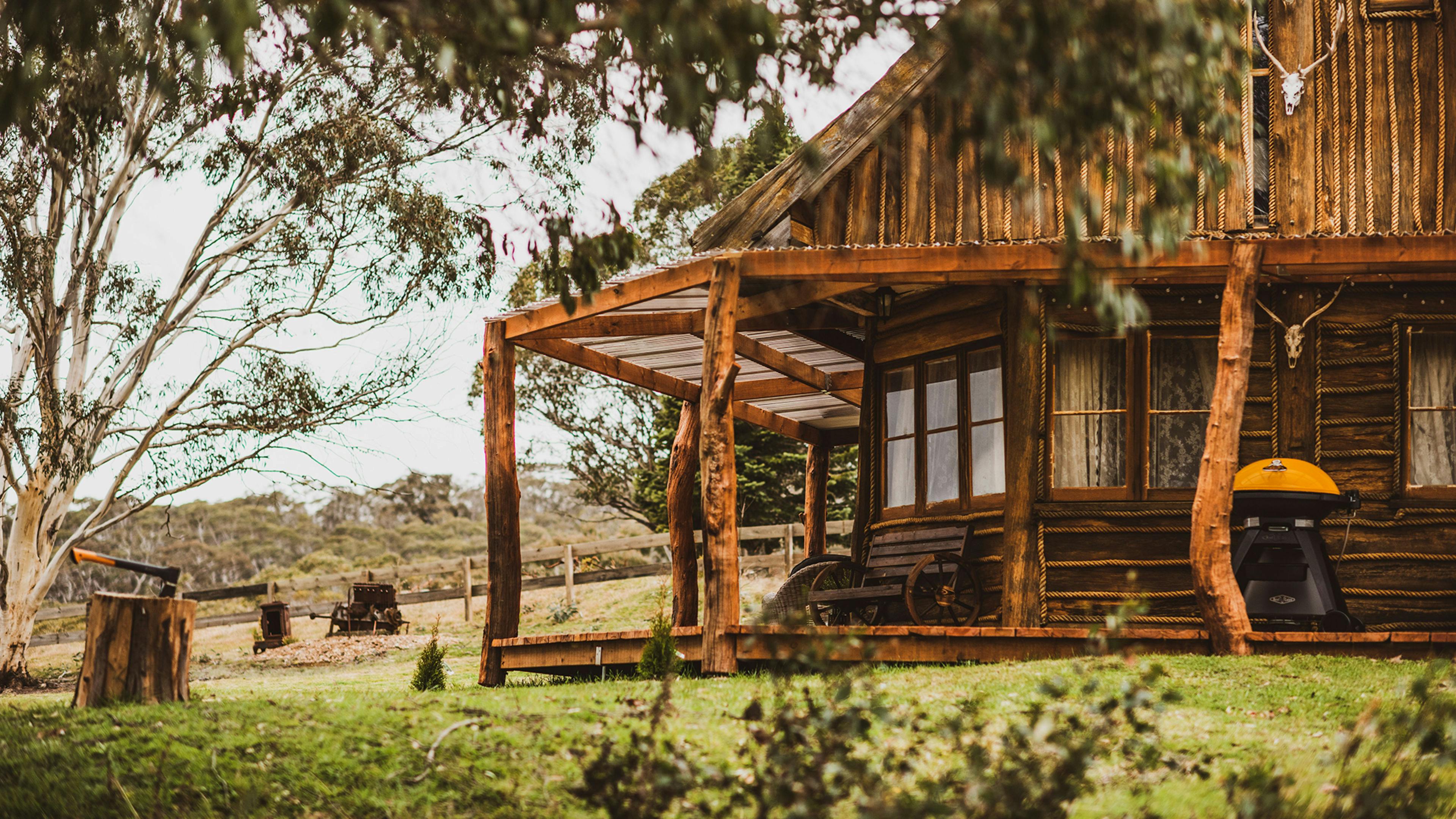 New look of the cottage with the outdoor sitting area :)