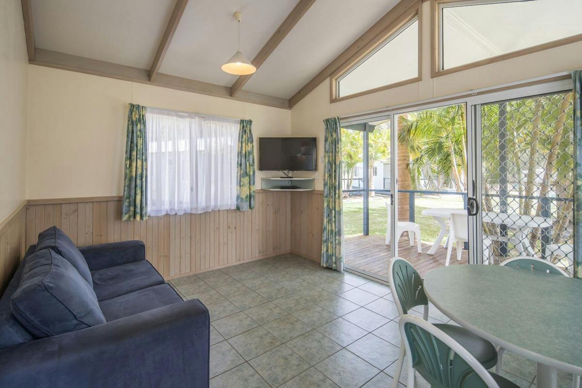 Poolside Villa Living