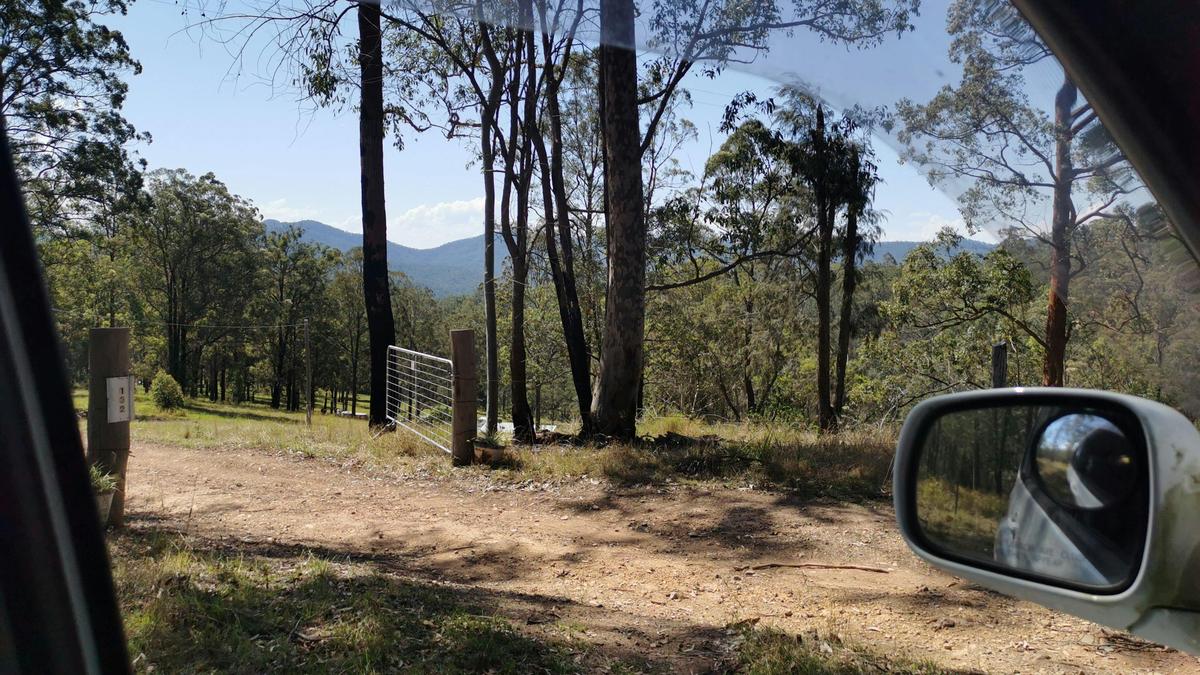 Gate to camp sites 