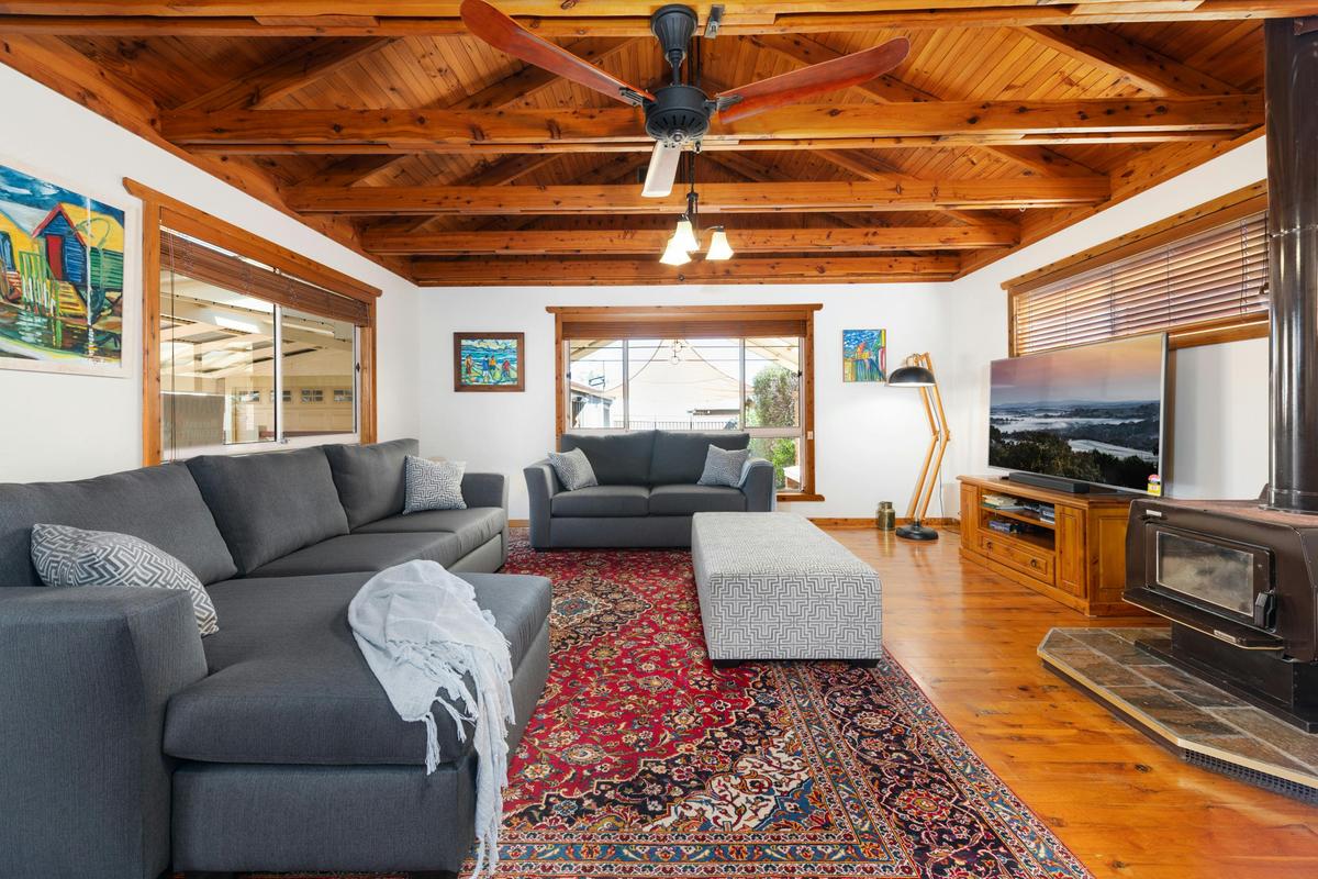 Living Room with Flat Screen TV and Blue Tooth sound bar