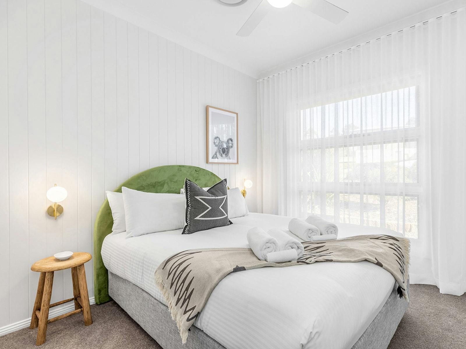 Kangaroo Croft bedroom