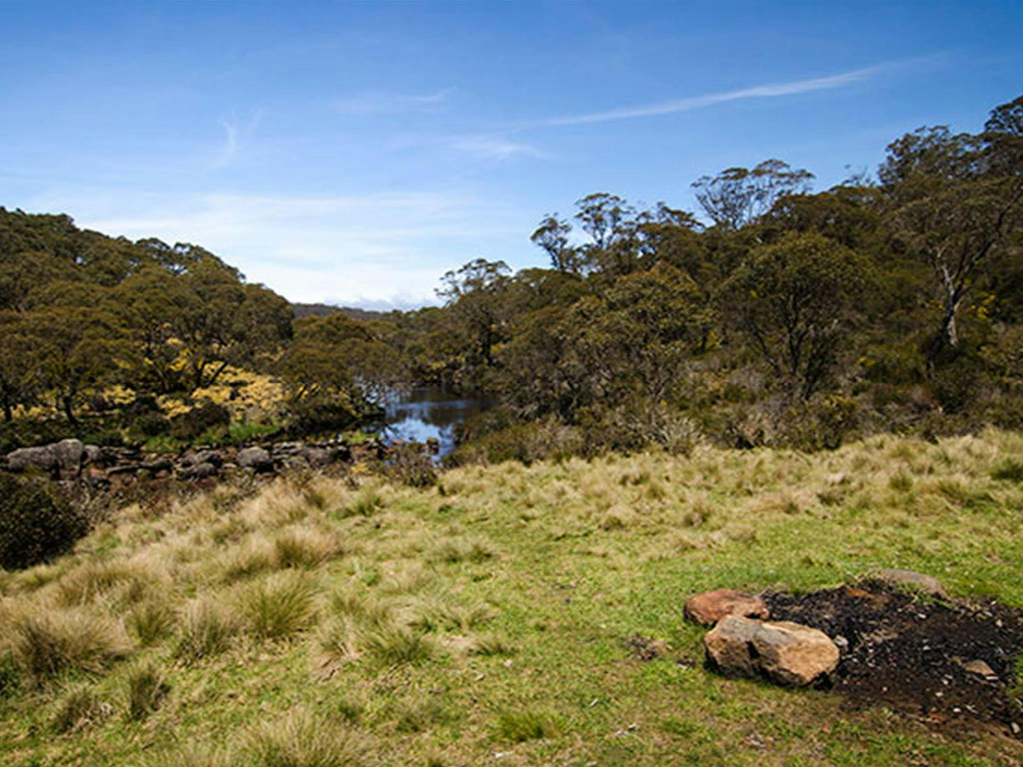 Junction Pools campground, Barrington Tops National Park. Photo: John Spencer/NSW Government