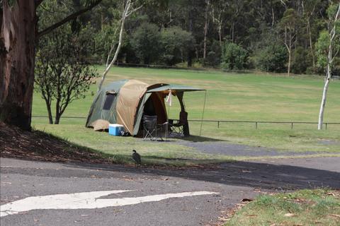 Non-powered camping site