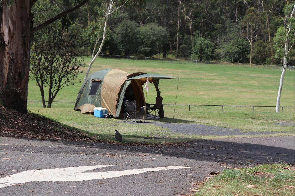 Non-powered camping site