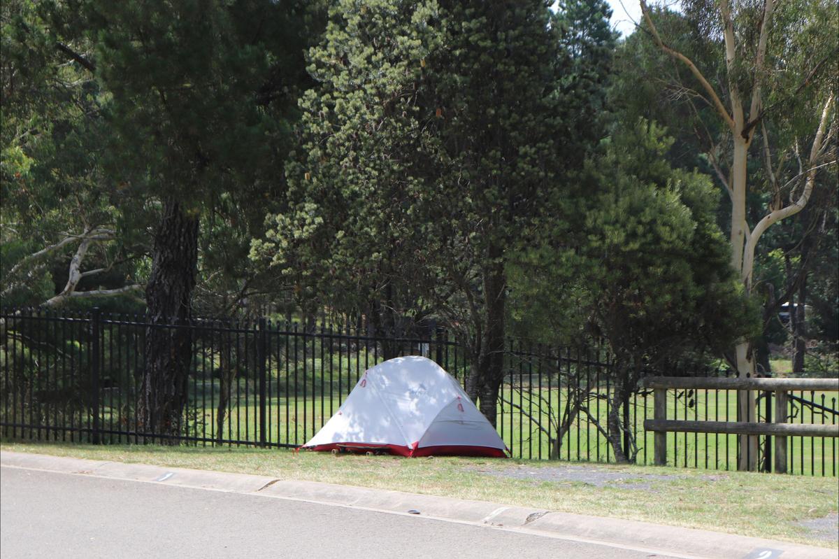 Non-powered camping site