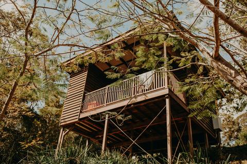 Rustic timber Cabins
