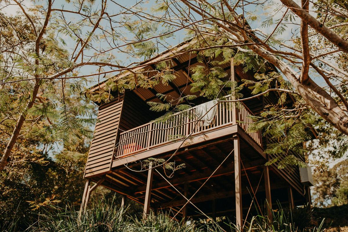 Rustic timber Cabins