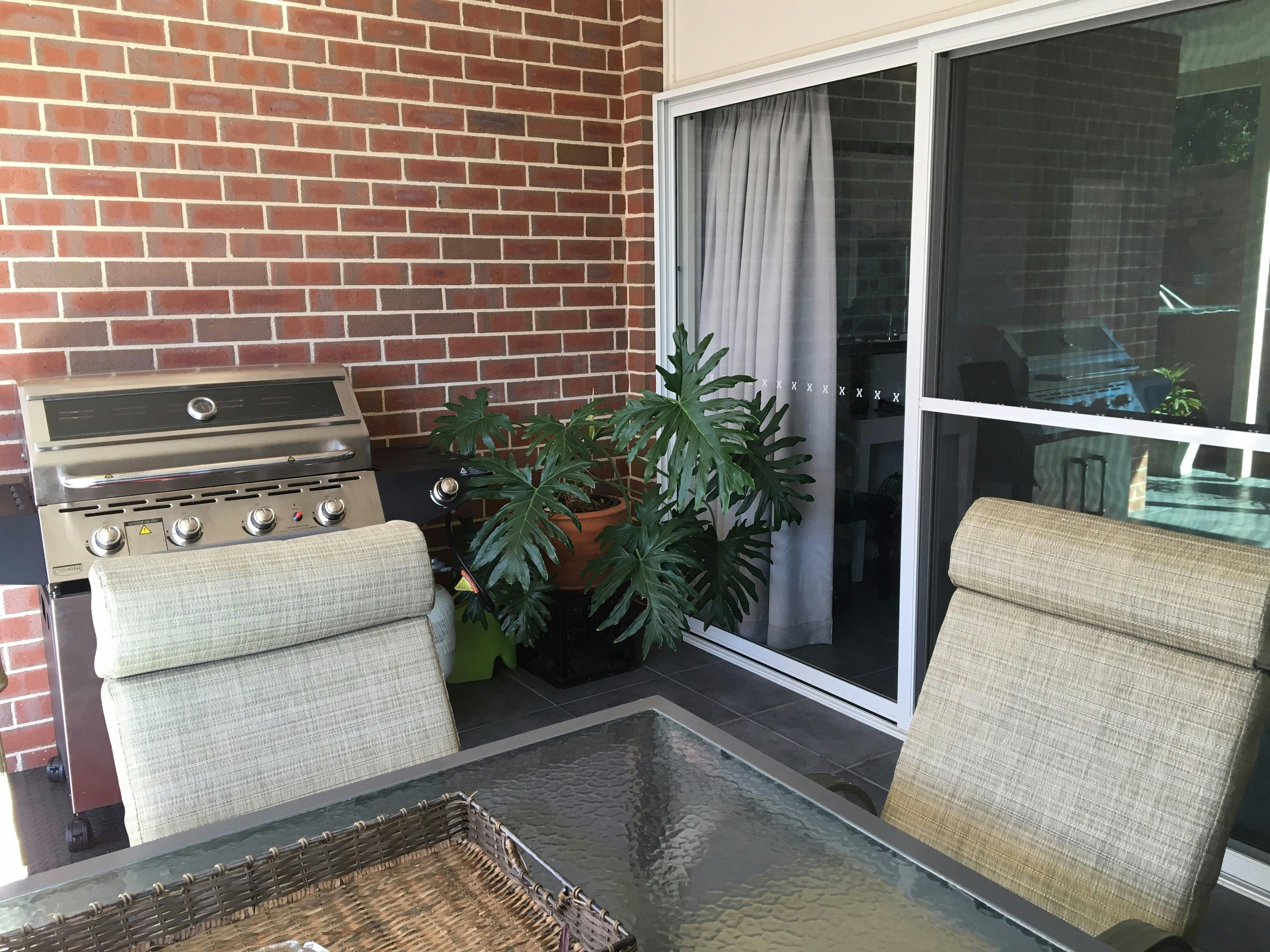 Outdoor BBQ and dining