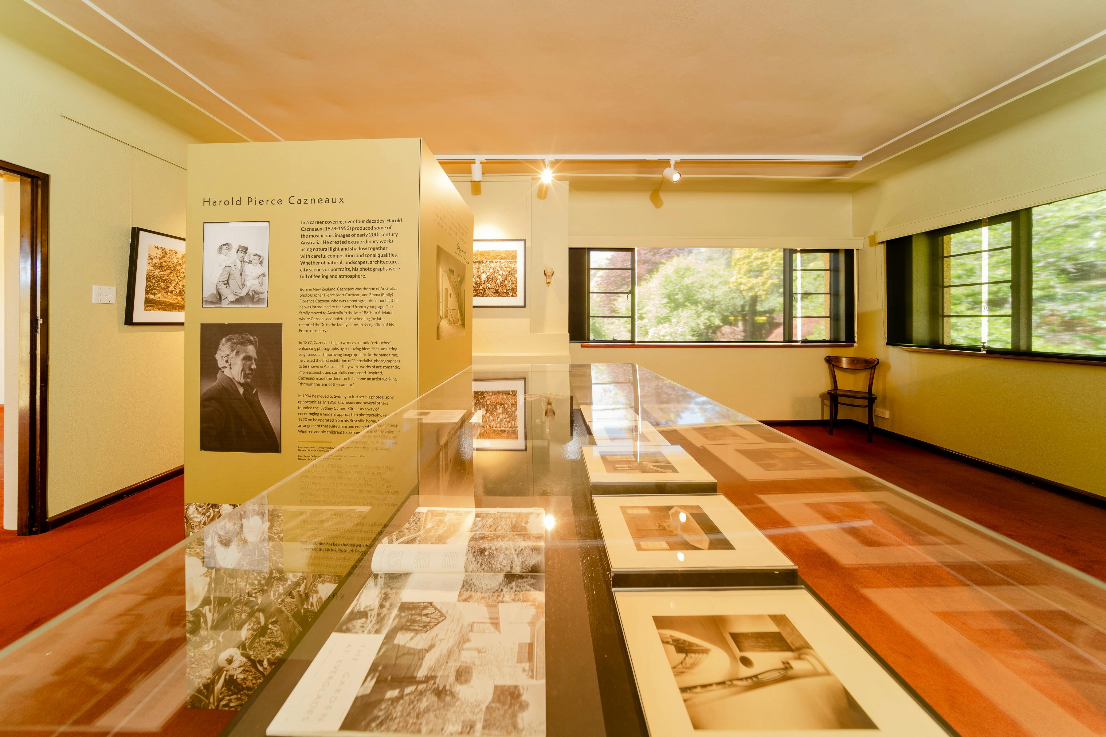 Exhibition space inside House