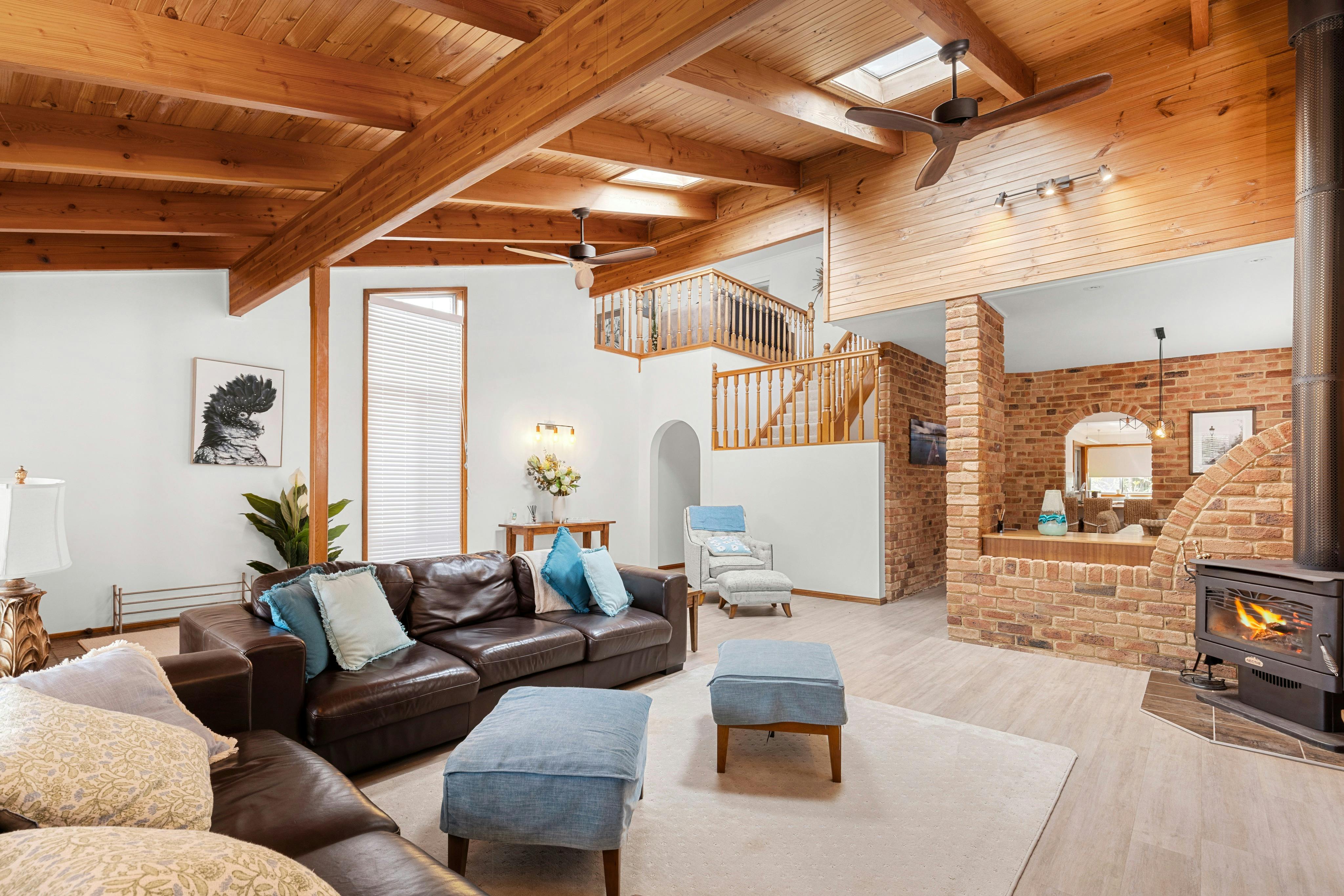 Living Room with Fireplace