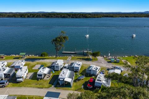 Waterfront Site at Iluka Riverside Holiday Park