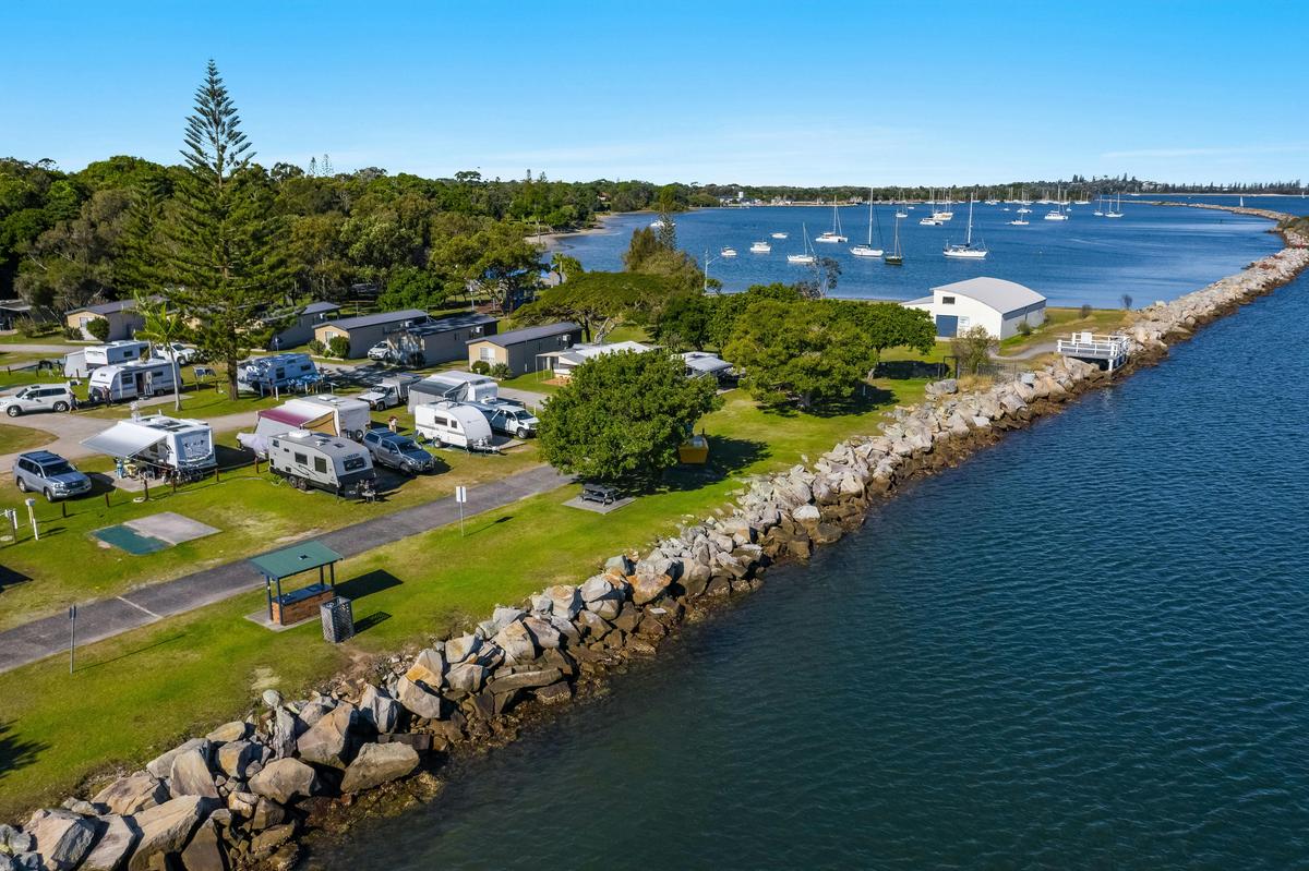 Waterfront Site at Iluka Riverside Holiday Park