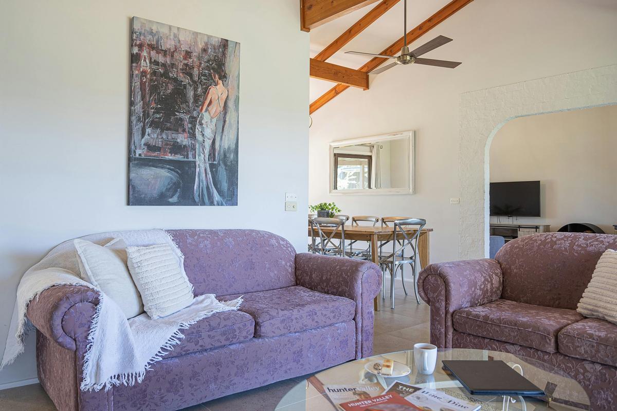 Living space at Hunter Gleann