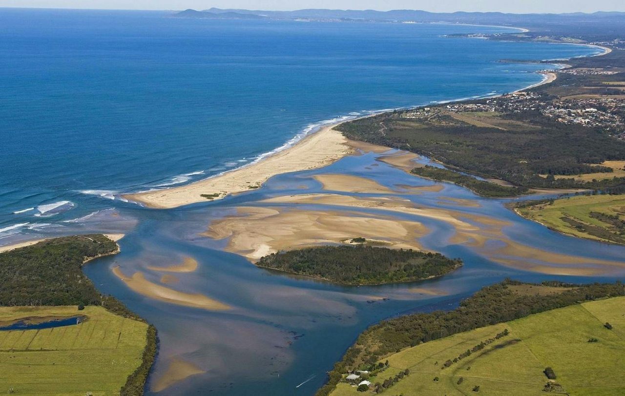 river opening