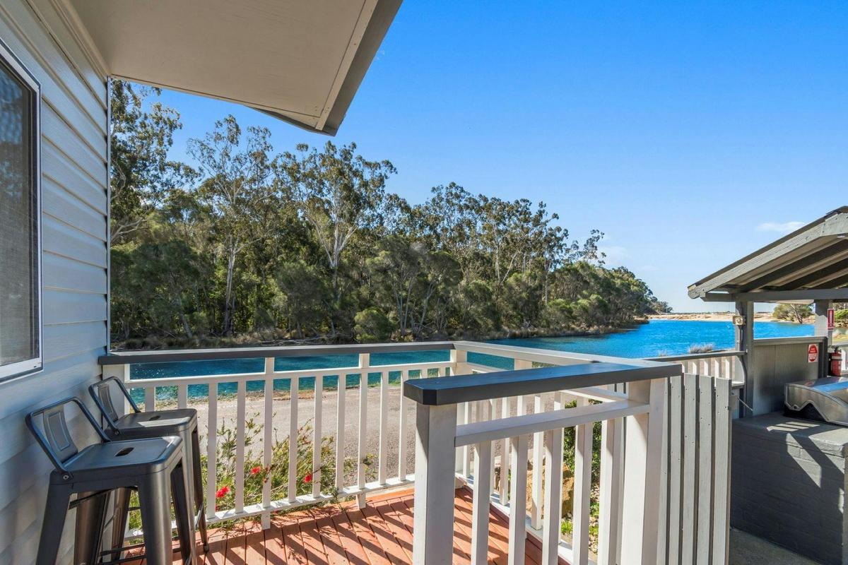 2 Bedroom Creekfront Cabin View