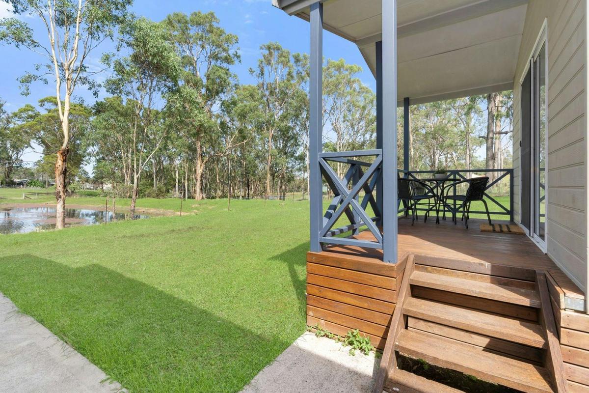 Budget Cabin Balcony