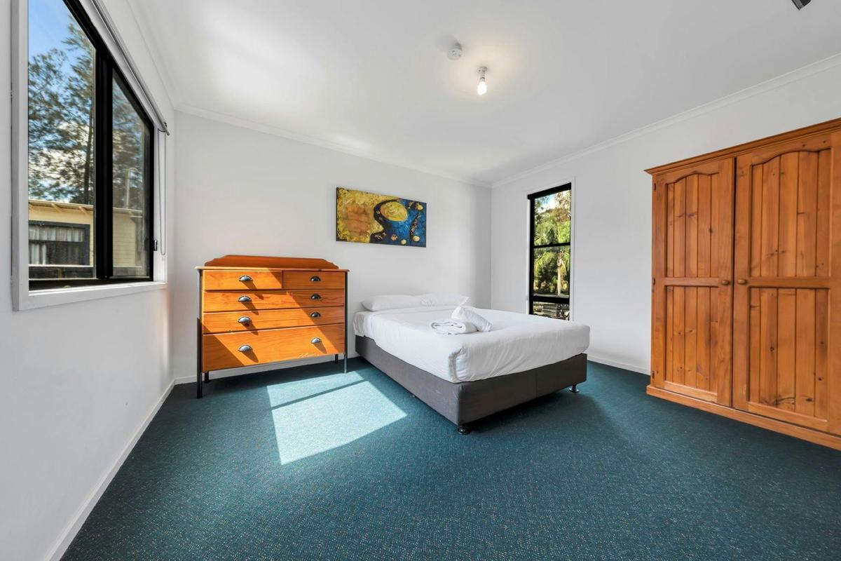 Group Accommodation - 4 Bed Lodge bedroom
