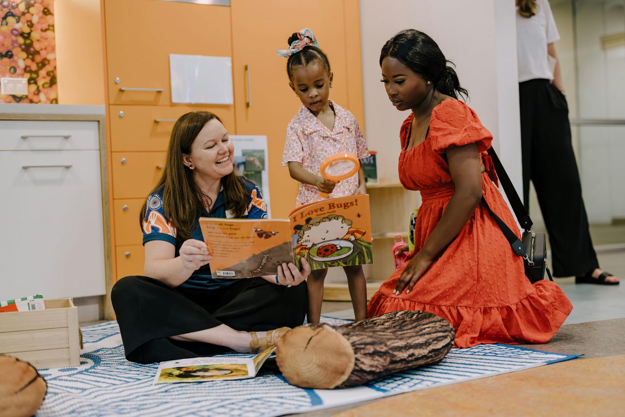 A young mind exploring at the Discovery Space