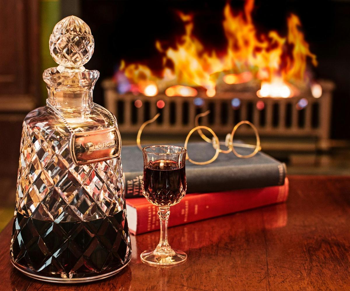 Port by the fireside
