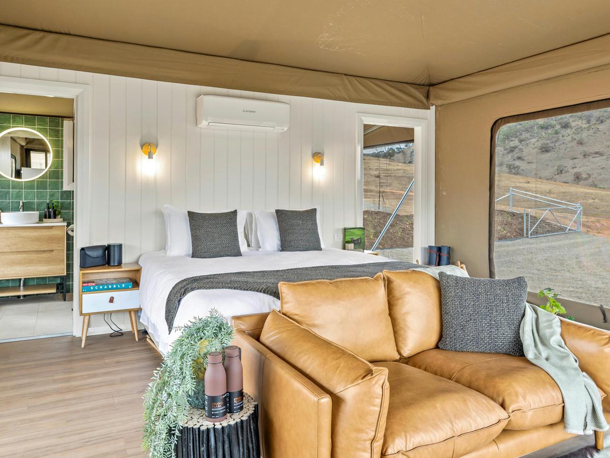 The eco-luxe tent - The Room