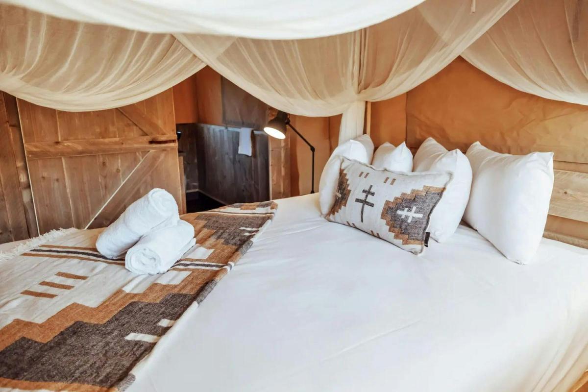 Luxury Family Tent Bedroom