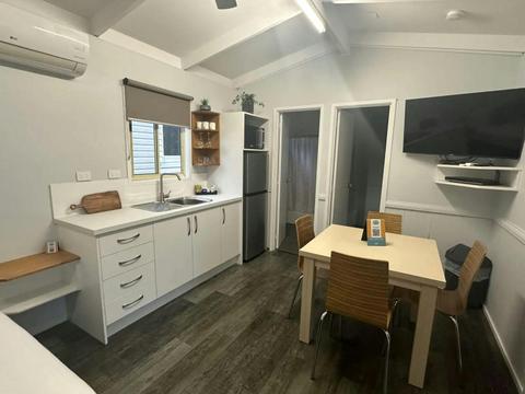 Budget Studio Cabin Kitchen