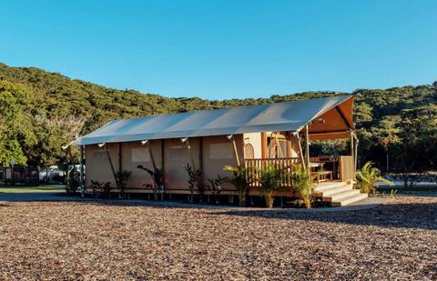 Luxury Family Tent Exterior