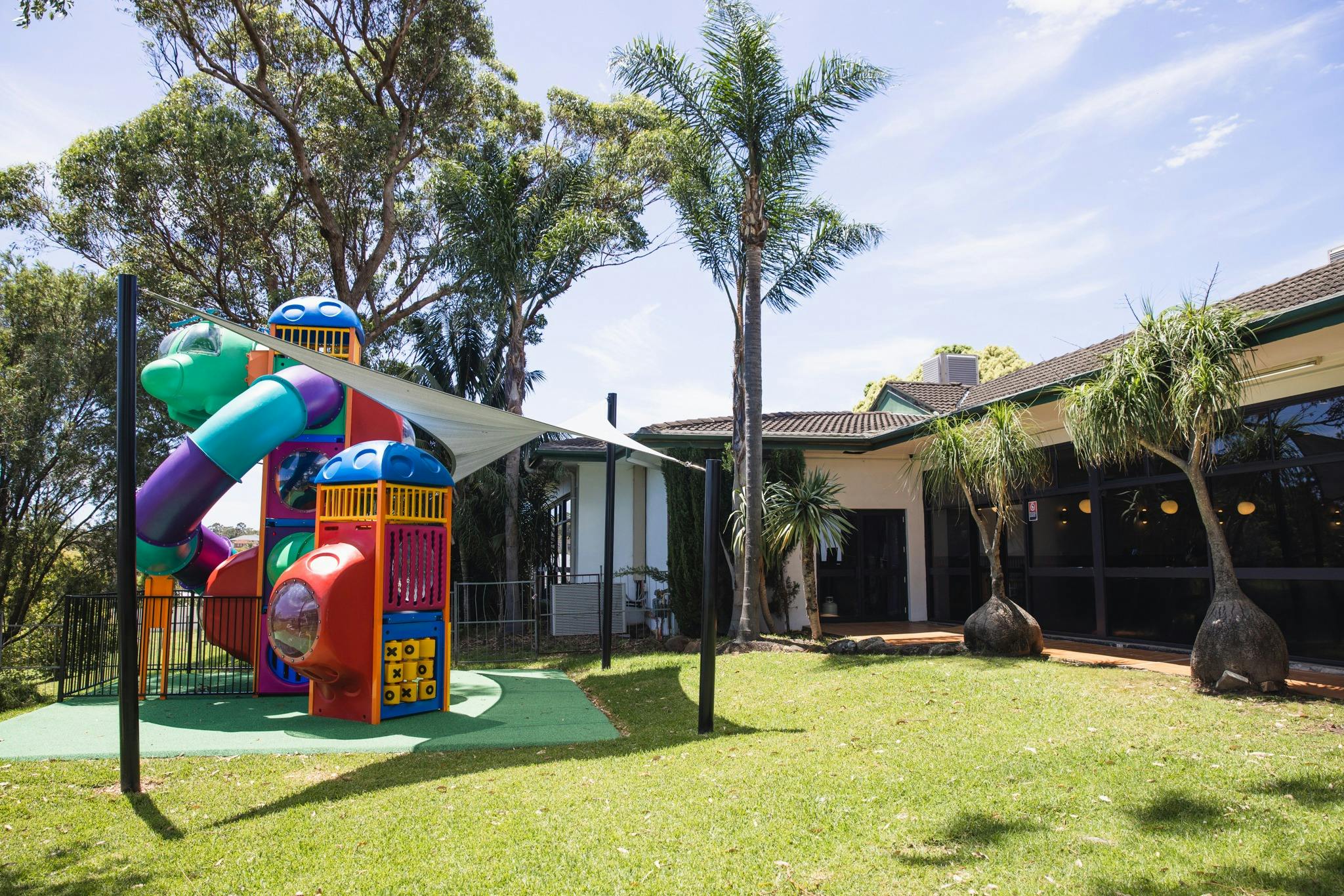 Outdoor play area
