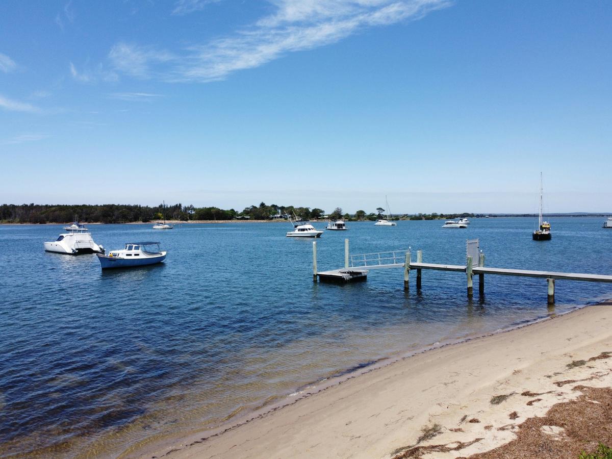 Enjoy water sports right in front of cabins
