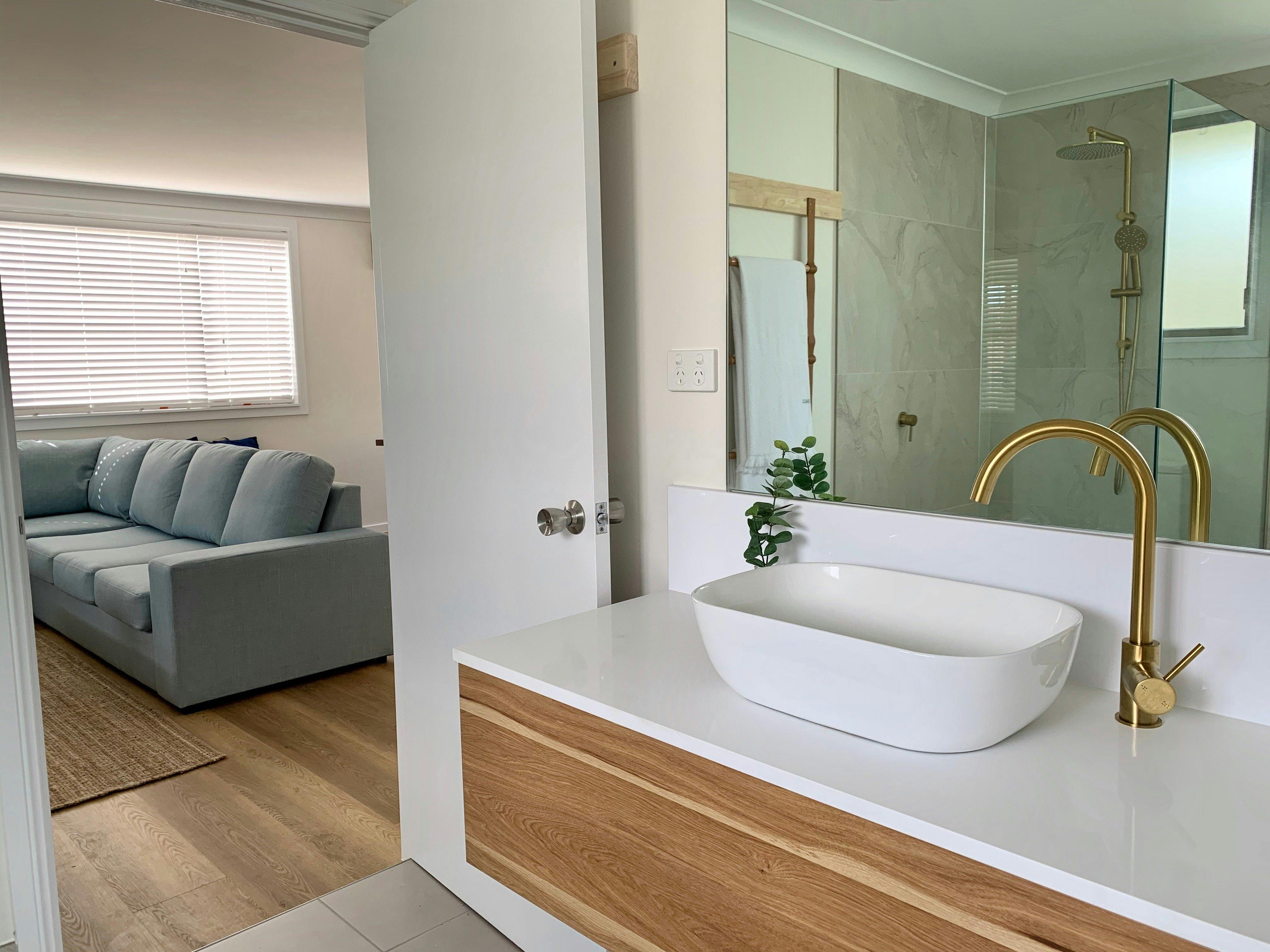 Two Bedroom Cabin Bathroom