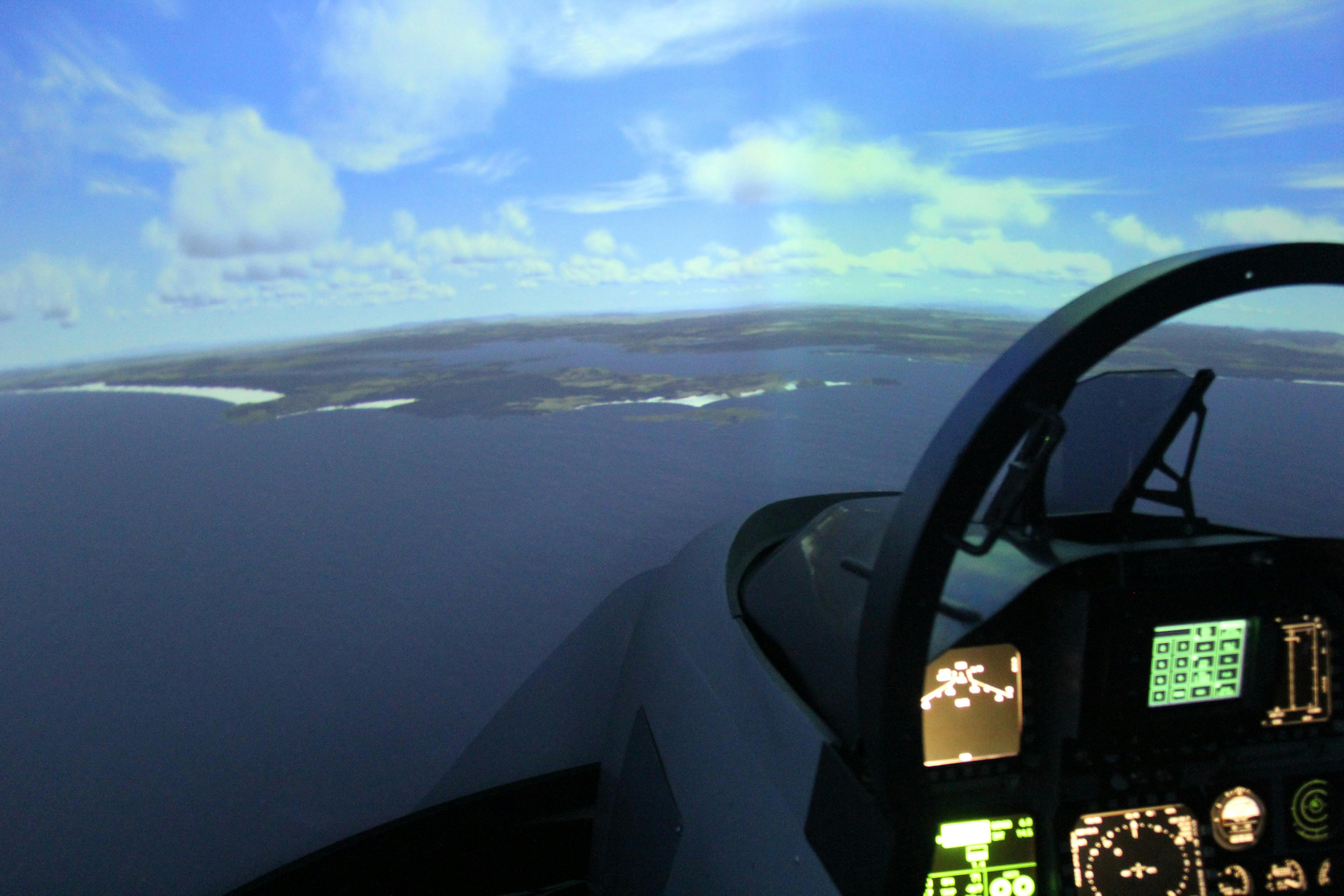 F/A-18 Super Hornet fighter jet flight simulator Brisbane