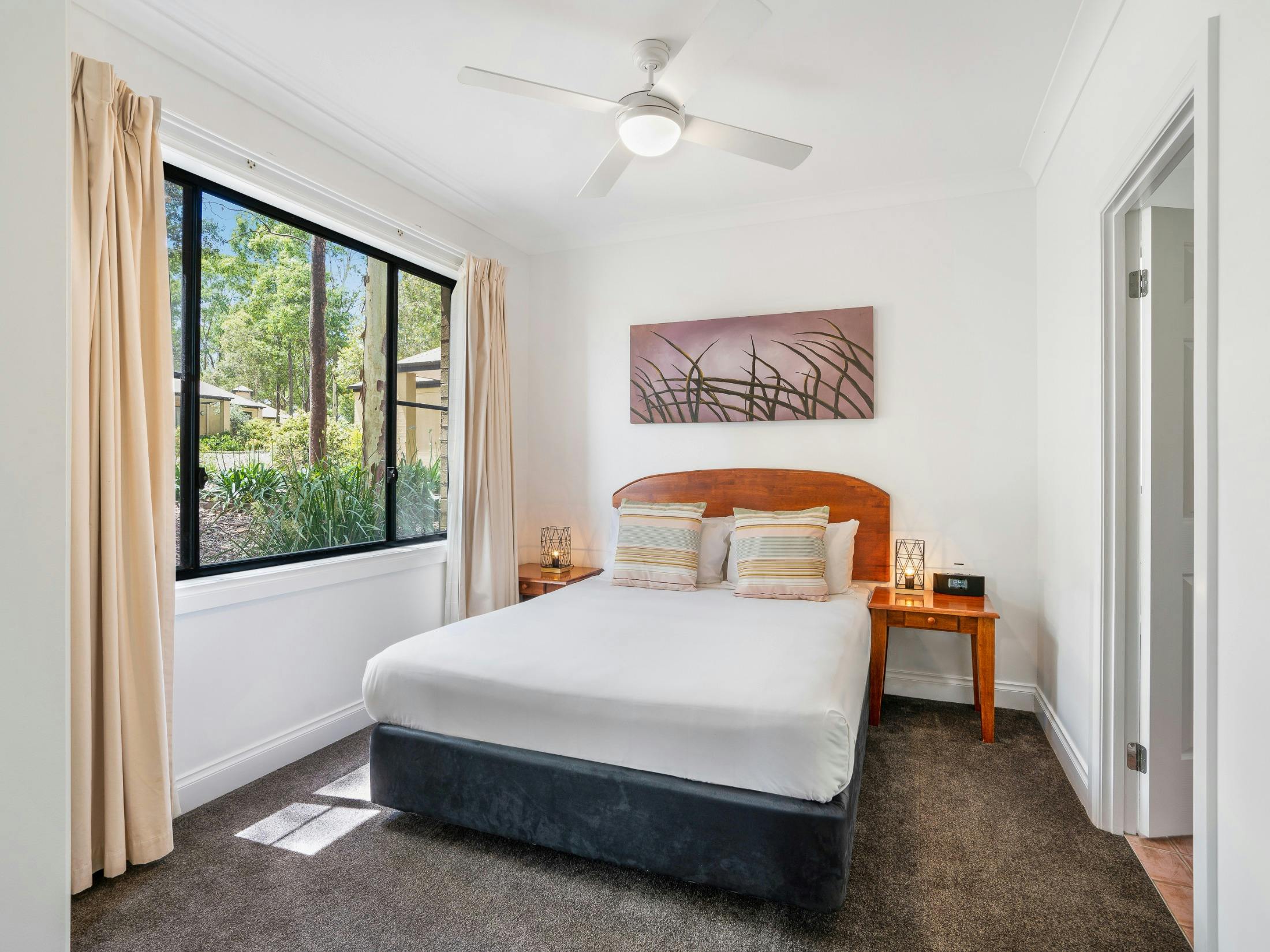 Comfortable bedrooms designed for a relaxing stay