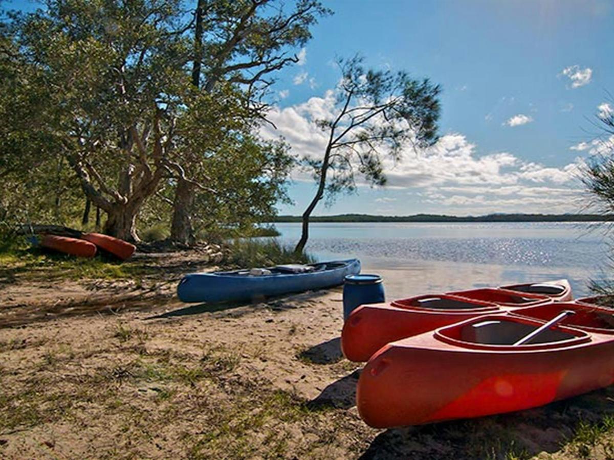 Johnsons Beach campground, Myall Lakes National Park. Photo: John Spencer/NSW Government