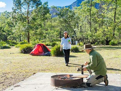 Kedumba River Crossing campground