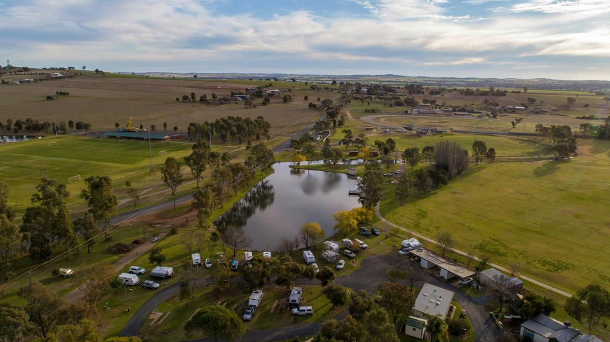 Overview of the Junee Tourist Park
