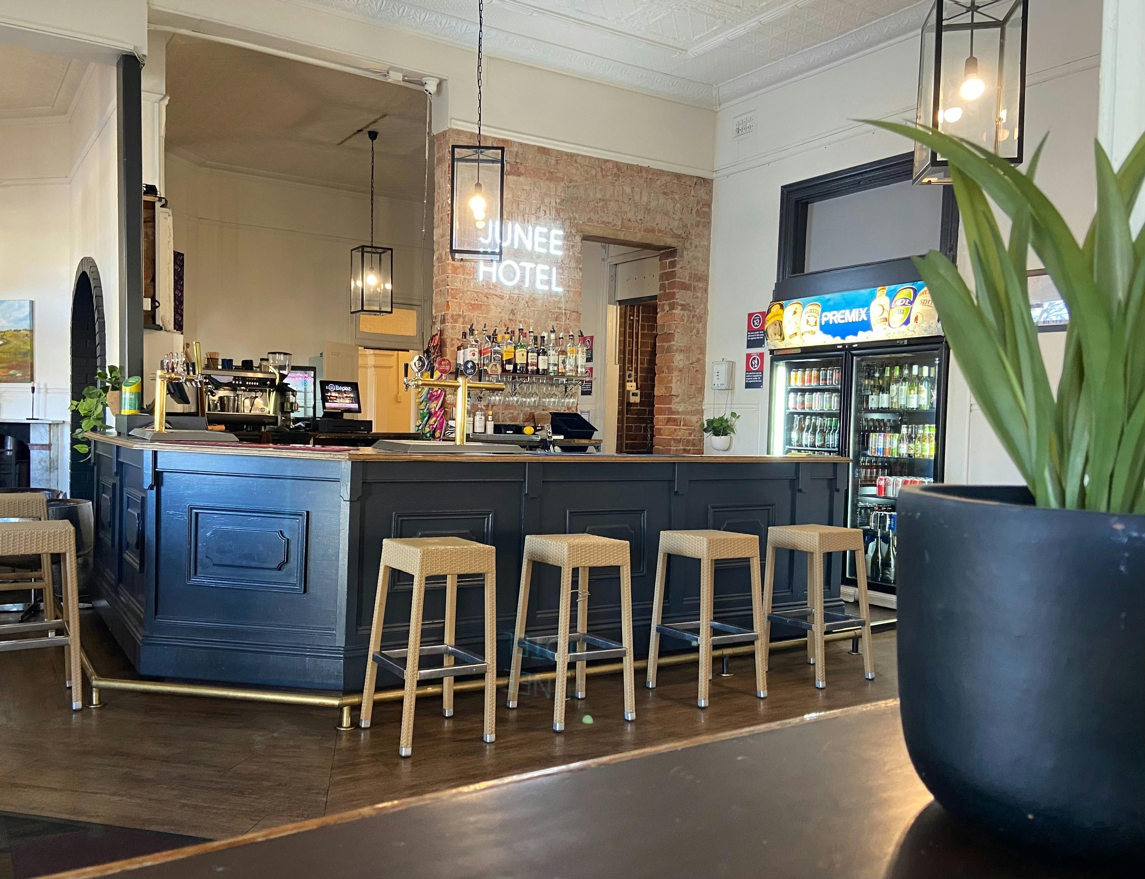Junee Hotel bar
