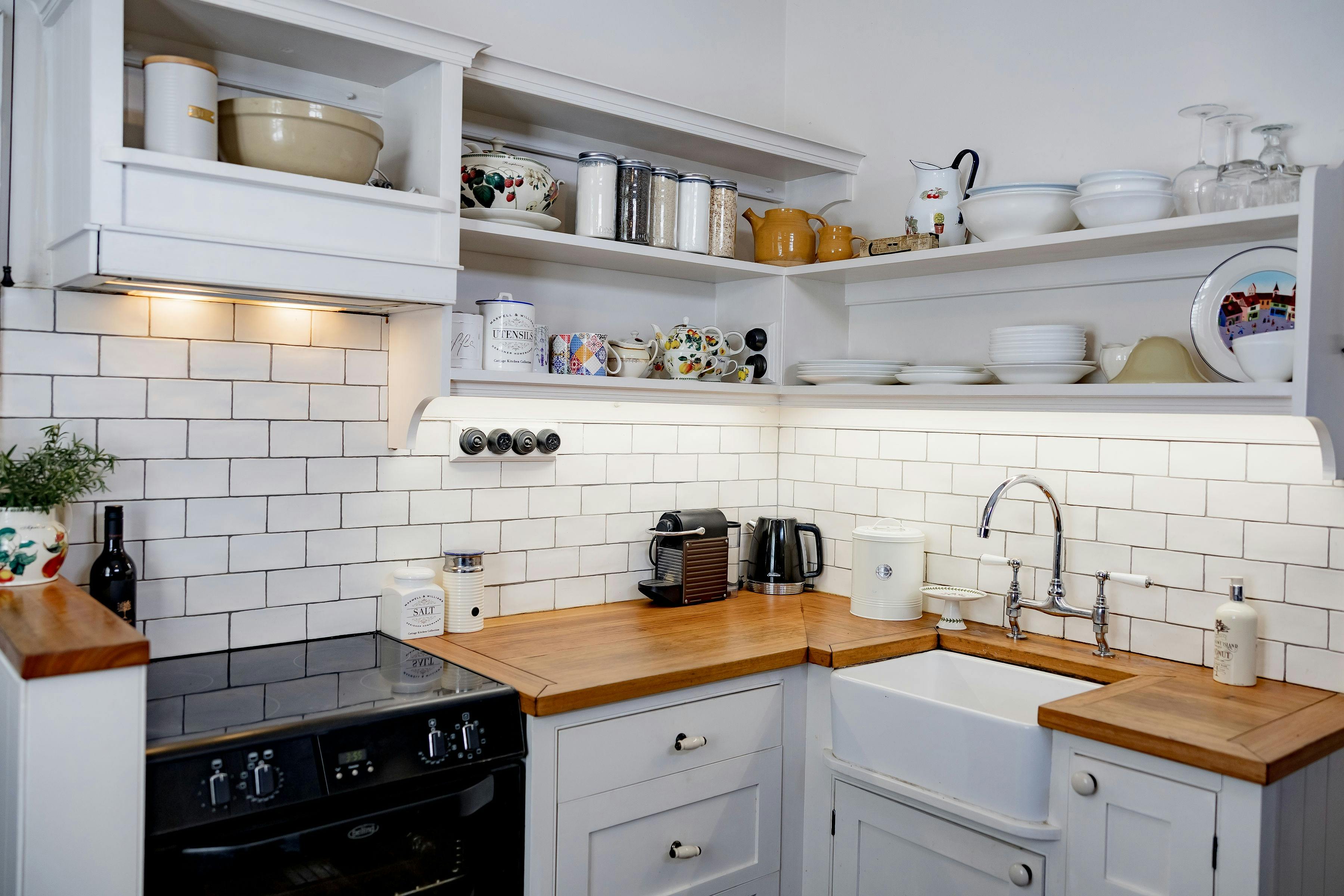 Fully appointed kitchen