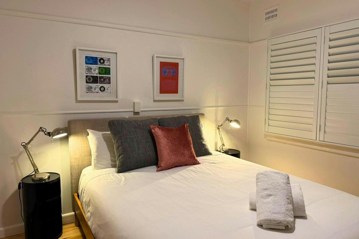 Bedroom 3 with linen provided, climate control and electric blanket.