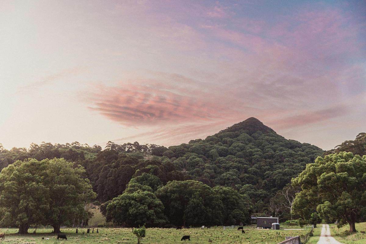 Just outside Mullumbimby, at the foot of Mount Chincogan