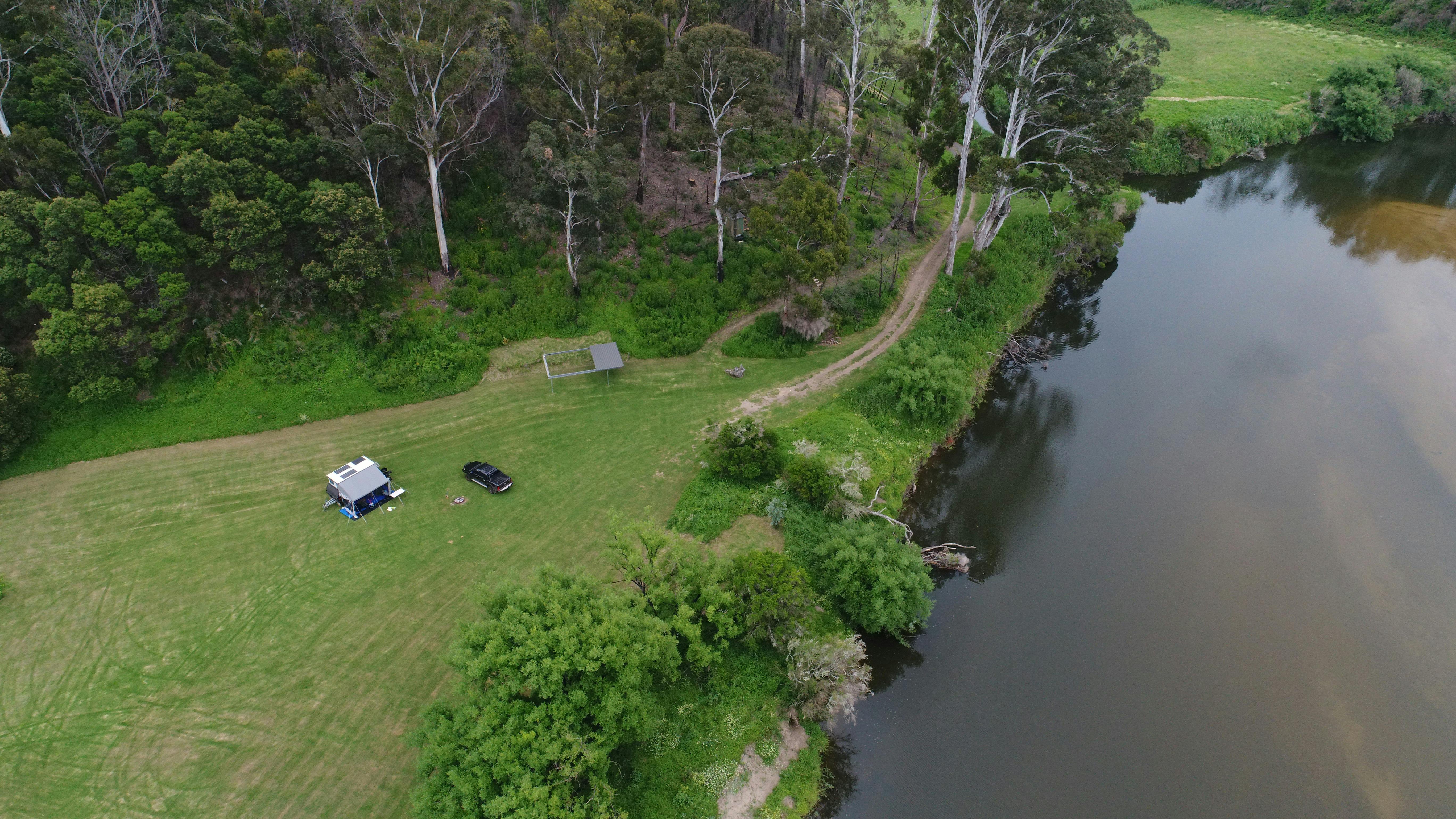 Aerial of Riverfront site