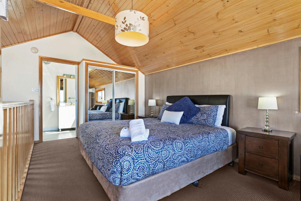 Upstairs parent retreat with ensuite