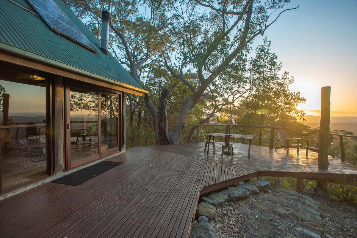 Wollemi Cabin Balcony View