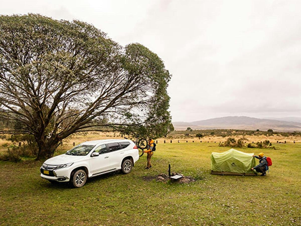 Camping beside my vehicle